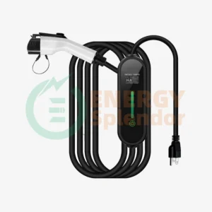 UL Certified 3.5kW–7kW Portable Home EV Charger by Energy Splendor – Adjustable Fast AC Electric Vehicle Charging Station for Brazil, India, Germany, South Africa, and Global Markets