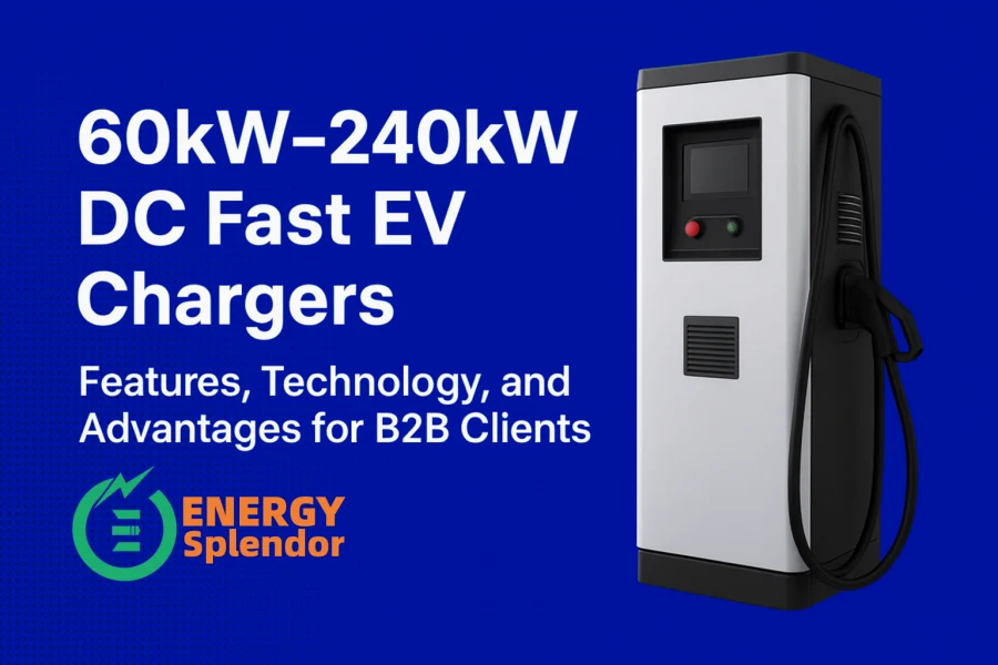 Energysplendor 60kW–240kW DC Fast EV Chargers – Wholesale, Supply, Custom, OEM EV Charging Solutions for B2B