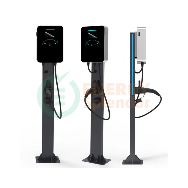 Home Wall-Mounted AC EV Charger 7kW–22kW Smart Electric Vehicle Charging Station, Exported to Brazil, Chile, Germany, France, Spain, China, India, South Africa – Energy Splendor