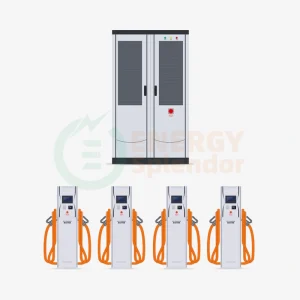 PowerPort 360–1140 Multi-Port High-Power EV Charging Unit by Energy Splendor – Ideal for Commercial Fleets and Public Charging Stations