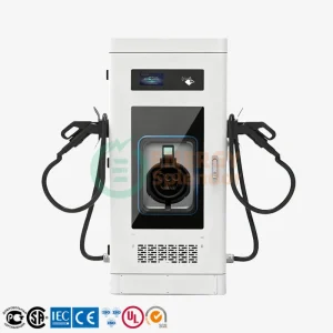60kW–160kW commercial DC fast charging station by Energy Splendor — floor-mounted EV charger with CCS2, RFID, POS and App control for USA, Canada, Mexico, Brazil, Argentina, Australia and global markets.