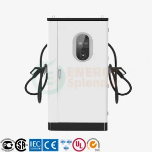 PowerMax 320–360kW Dual-Port DC Fast Charger by Energy Splendor for commercial EV fleets, wholesale, and OEM supply across North America, South America, and Australia