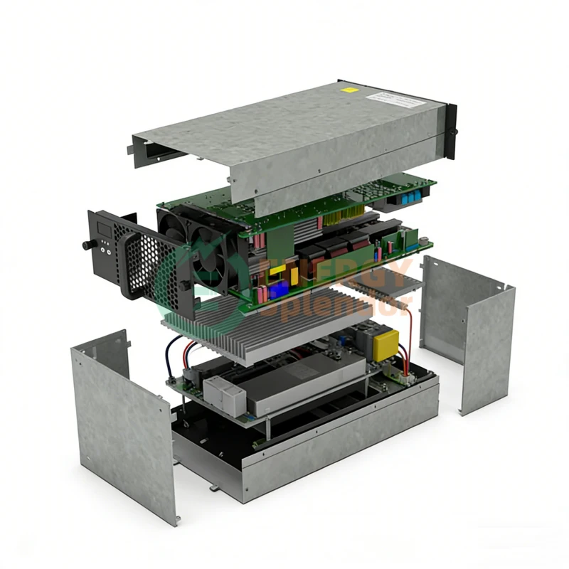 40kW 1000V high-efficiency DC power module for OEM EV fast charger manufacturers, scalable power solution for commercial EV charging systems in global markets