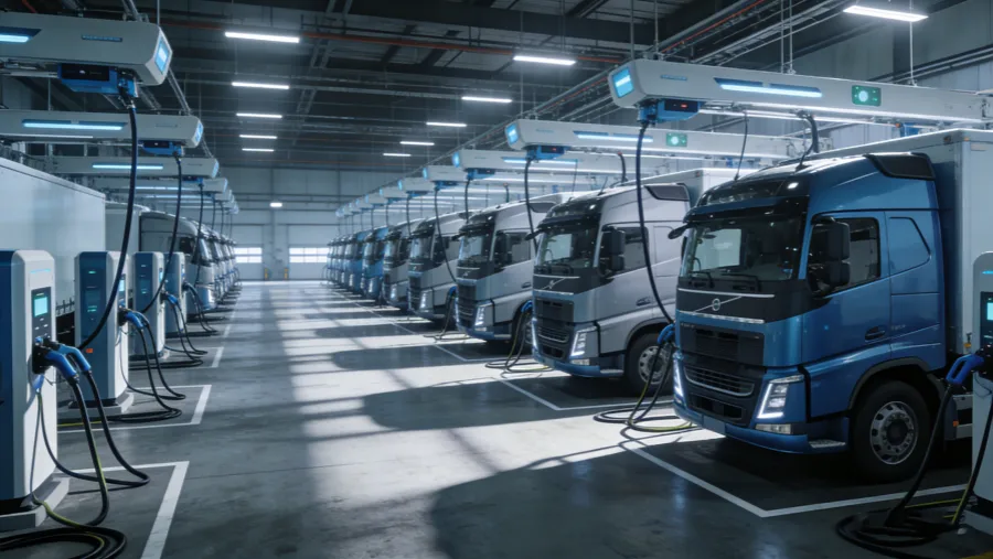 EV charging station investment opportunities in 2026 with insights from top Chinese manufacturers, showing commercial and fleet charging setups, ROI analysis, and modern EVSE equipment.