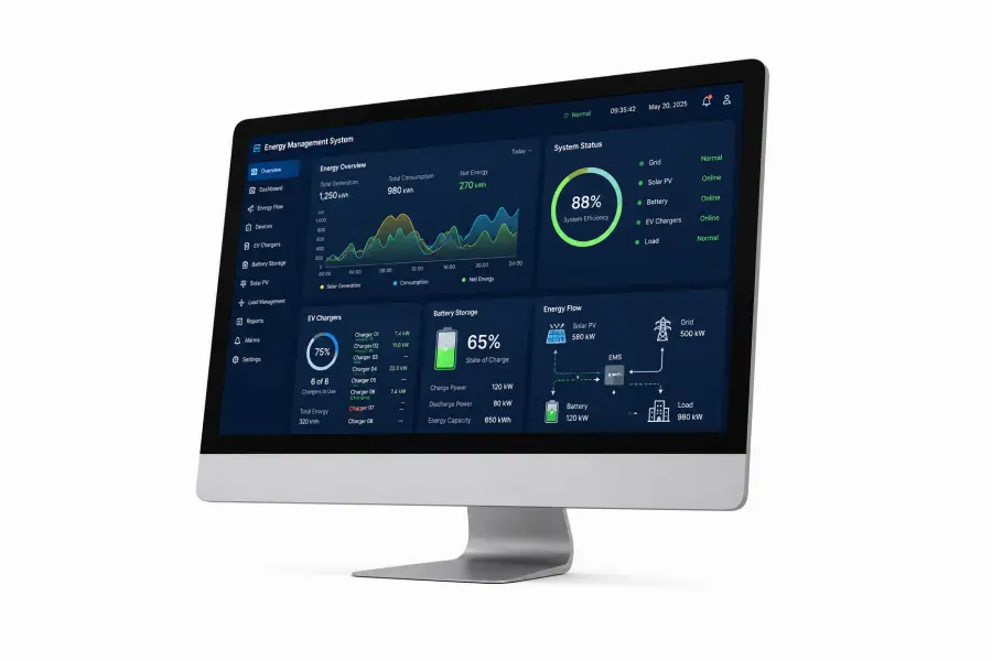 EMS Dashboard Display